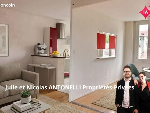 Appartement 2 pièces 46 m²