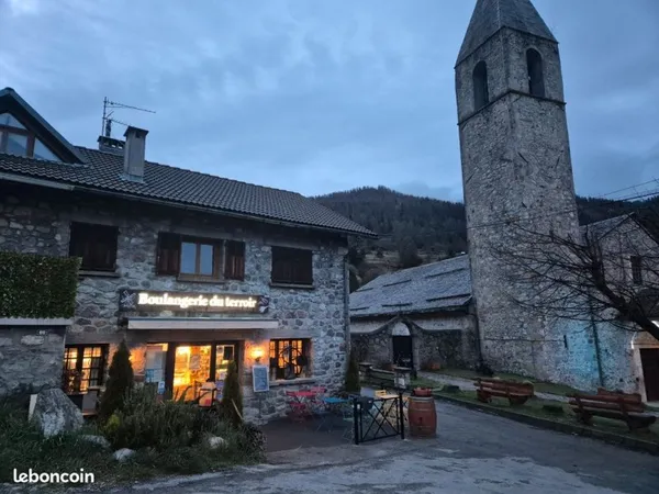 Boulangerie-Pâtisserie + Appartement T3 - Emplacement touristique - Valdeblore / La Colmiane
