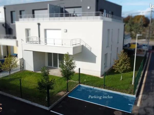 Appartement 80 m² • 4 Pièces • 3 chambres • Jardin & Terrasse • Emplacmeent parking sécurisé