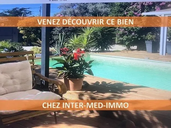 Le Grau d'Agde 34300 à seulement 600m du village Maison de 4 piè
