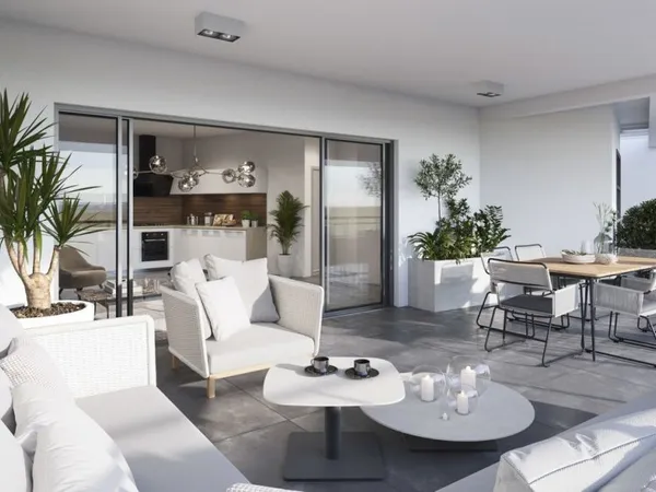 SPLENDIDE T3 DE 72M² AVEC 15M² DE TERRASSE VUE DEGAGEE SUR LES COLLINES DE NICE