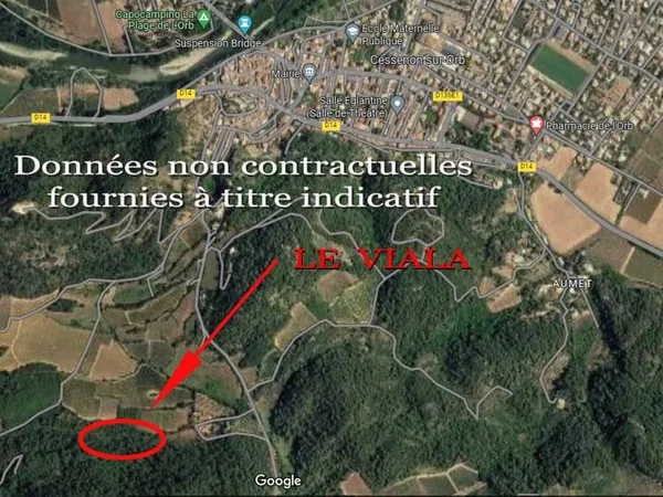 Cessenon sur Orb, Parcelles agricoles 'Le Viala'