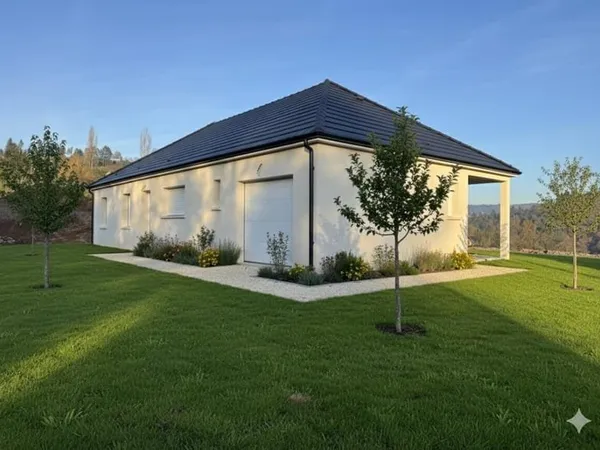 MAISON A CONSTRUIRE A LUBERSAC