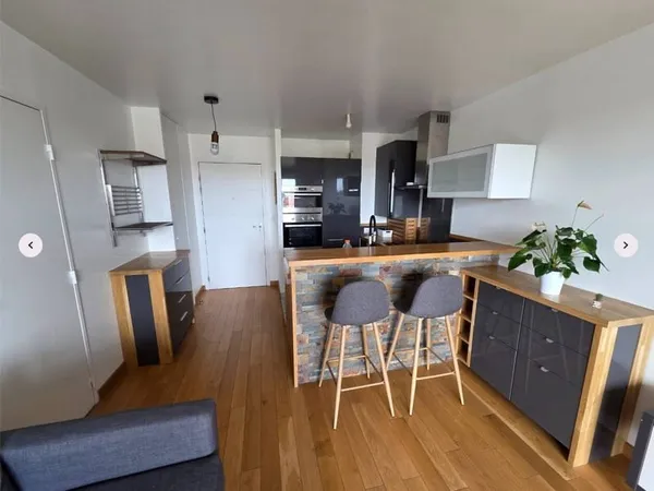 Appartement 2 pièces 39 m²