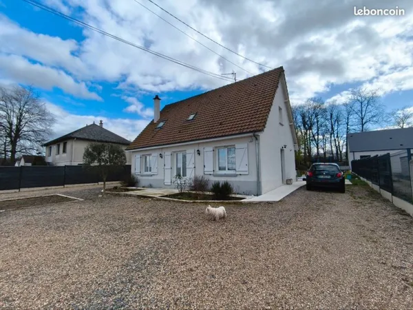 Maison 100m2 avec jardin et ça dépendance de 40m2