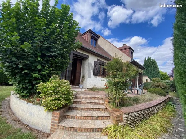 Vente | Maison | 5p | 4ch | 111 m² | Gasny | Terrasse · Jardin