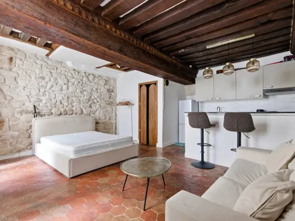 Vente appartement - Paris 4 - Rue Ferdinand Duval - Studio