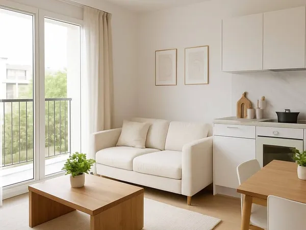 Appartement 2 pièces 43 m²