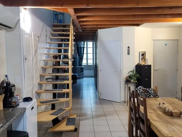T5 duplex avec terrasse centre ville