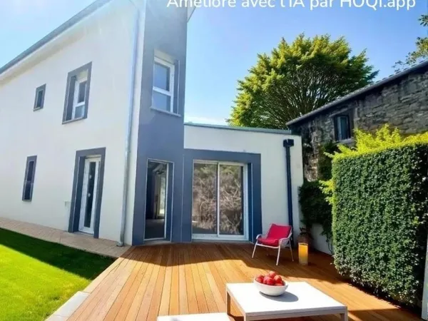 Maison neuve en cours d'achèvement - Saint-Romain-au-Mont-d'Or