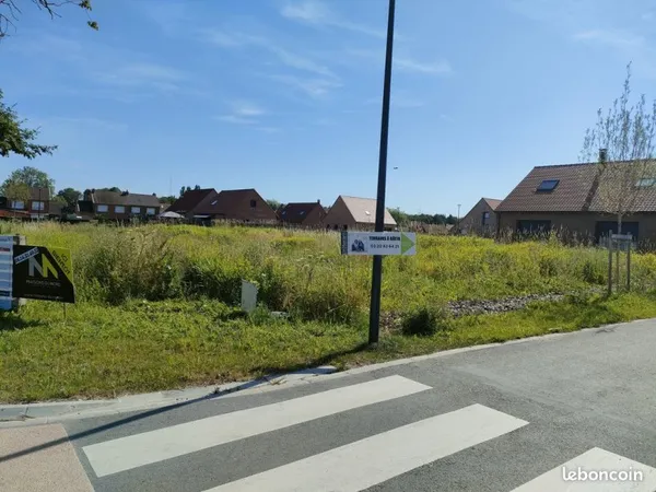 Terrain 336 m² Winnezeele