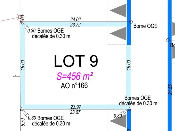 Terrain Constructible Fossé (41330)
