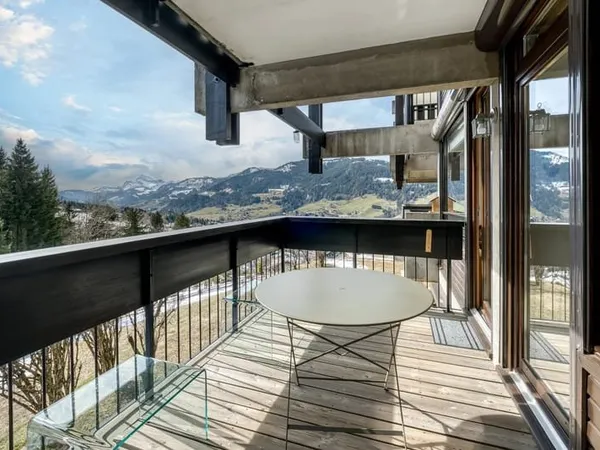 MEGEVE - ROCHEBRUNE - PROCHE DES PISTES - APPARTEMENT 1 CHAMBRE - VUE DEGAGEE