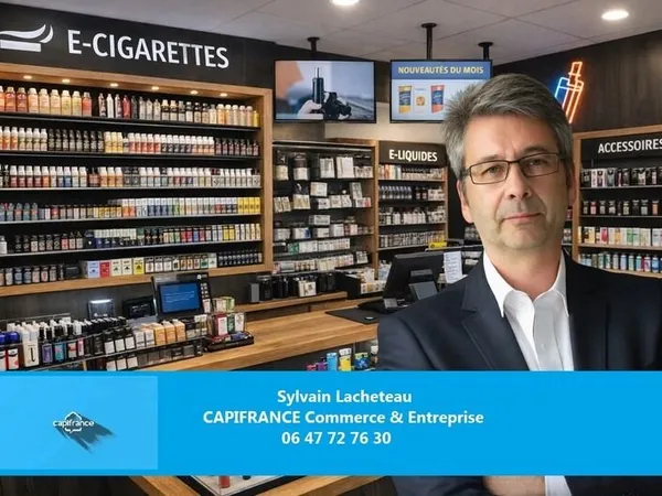 à vendre LAMBALLE (22) fonds de commerce Vape/E-Liquides