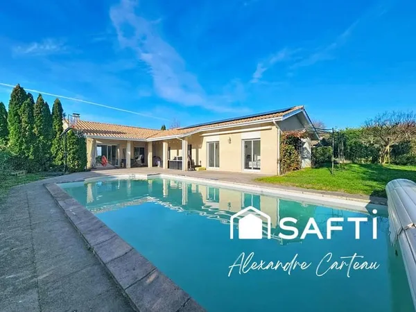 Maison 4 chambres avec piscine