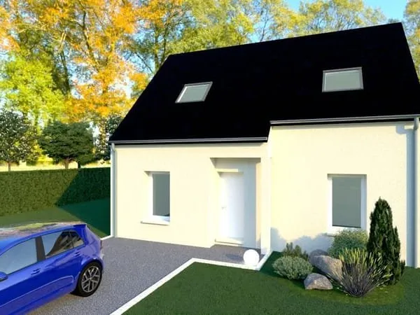 Projet de construction d'une maison 98 m² avec terrain à LONGNES (78)