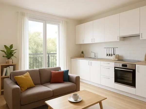 Appartement 2 pièces 49 m²