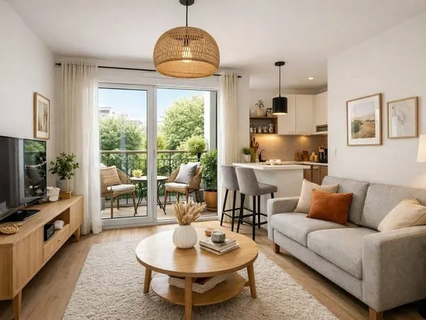 Appartement 2 pièces 45 m²