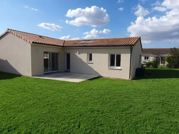 A louer pavillon neuf de plein pied de 101 m2