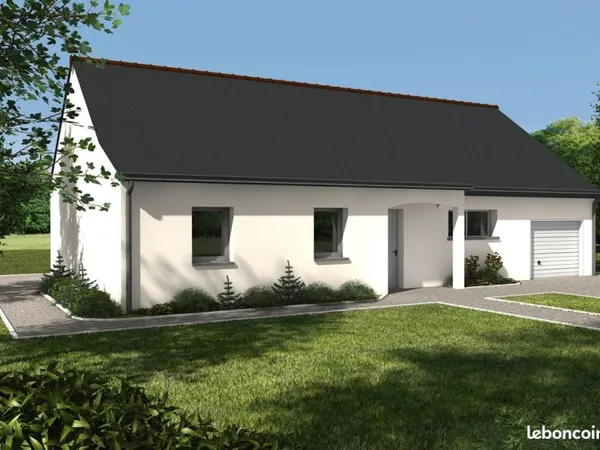 Maison 90 m² Longue Jumelle