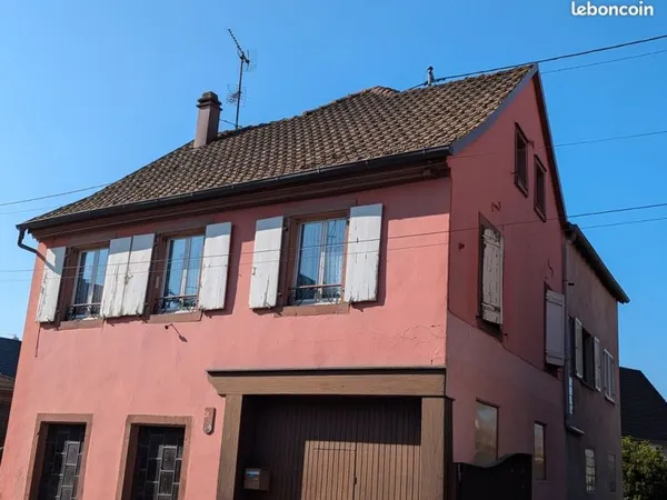 RARE A GOXWILLER - Grande maison avec Atelier - Fort Potentiel