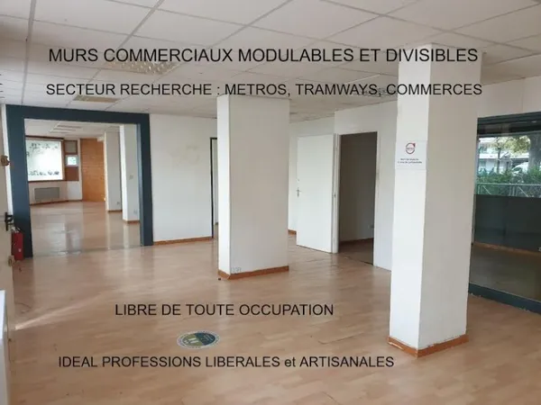 Bureaux 4 pièces 62 m²