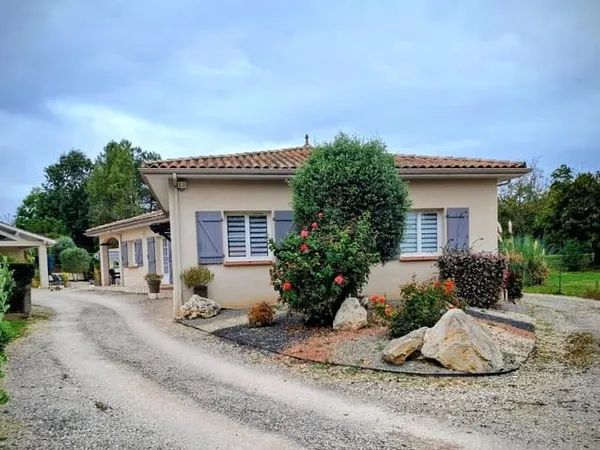 Charmante maison de plain-pied à Saint-Jean-Poutge (32190)