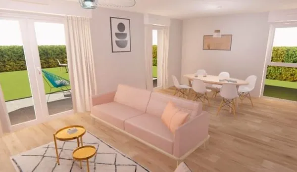 Appartement 4 pièces 91 m²