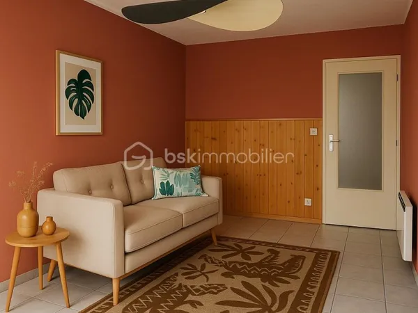 Appartement 2 pièces 25 m²