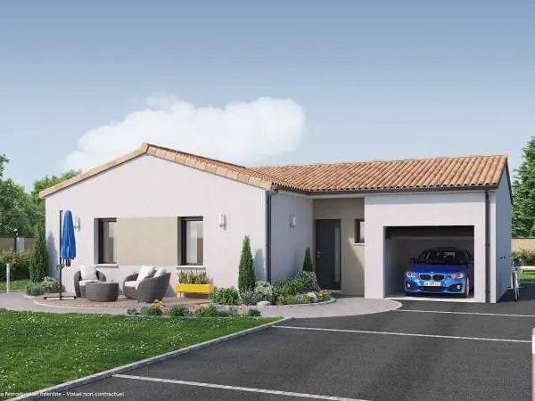 Maison 3 pièces 74 m²