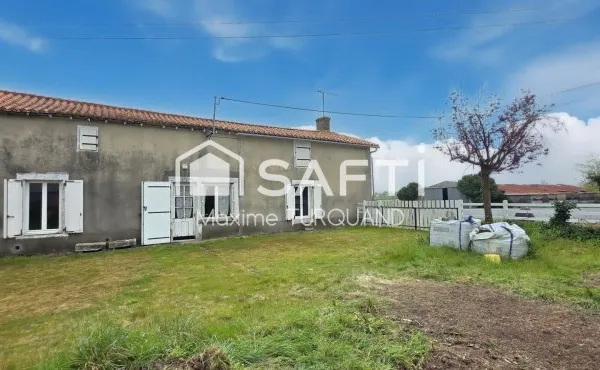 Maison 131 m² + Grange Vendéenne 400m², 4200m² de terrain.