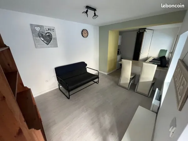 Appartement T2 meublé et équipé