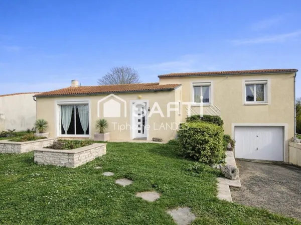 Belle maison avec 4 chambres et jardin
