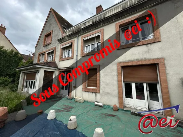 Sublime appartement T 4 avec jardin terrasse vue sur la Loire