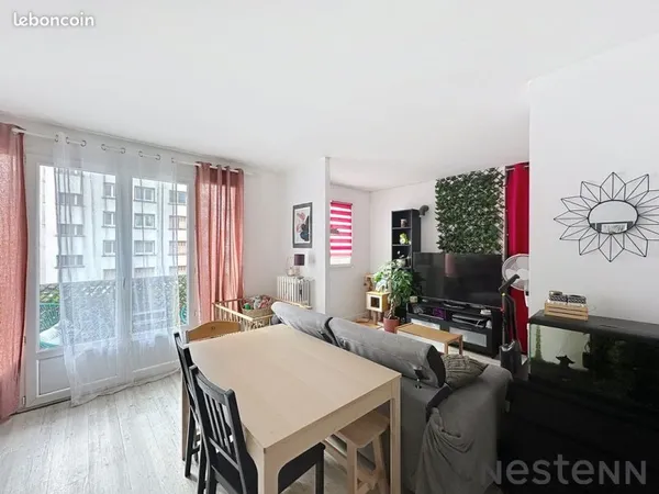 Appartement - 3 chambres - 80m² - Fauriel
