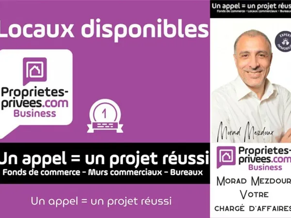 TOURCOING limite MOUVAUX - LOCAL COMMERCIAL LOYER 780 euros