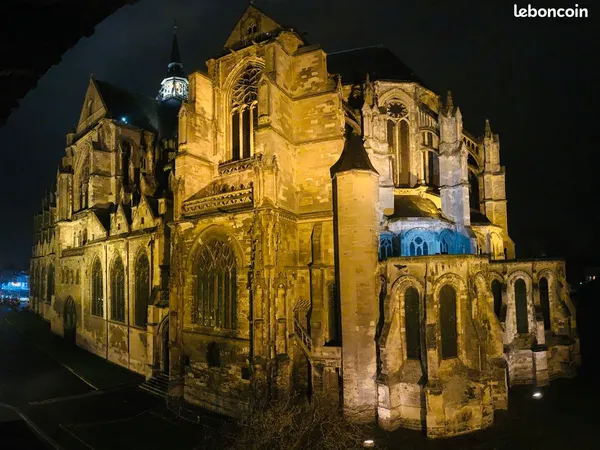 🏛️ Appartement de charme avec vue exceptionnelle sur la Basilique - Hypercentre Saint-Quentin