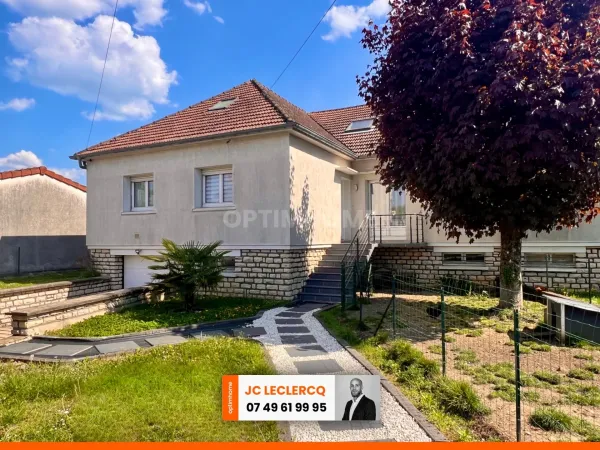 MAISON SUR SOUS-SOL 5 CHAMBRES