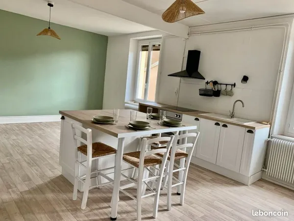 Appartement 3 pièces meublé 65m2