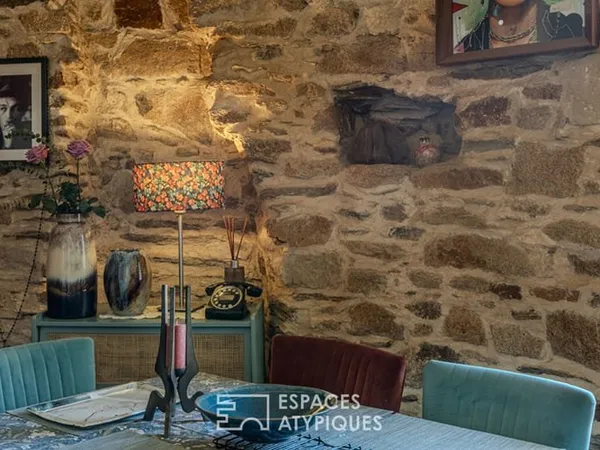 Refuge bohème en duplex sous les toits de Nantes - 6 pièces (ascenseur)