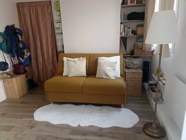Loue Studio meublé 16m² - 6 mois - bail mobilité- 7 mai-6 novembre 2026 - Paris 18e
