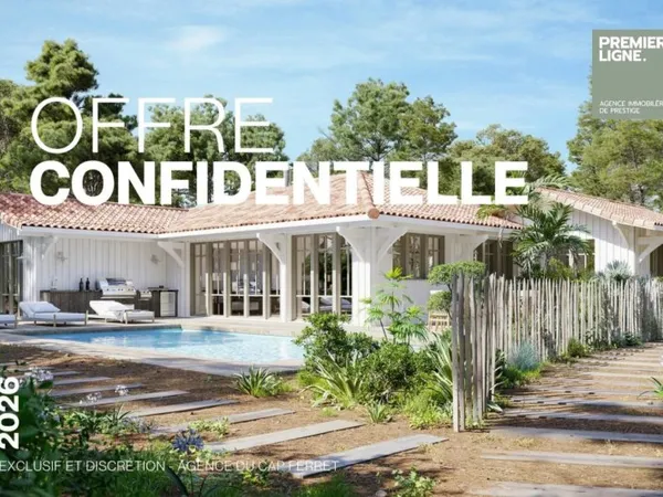 LE CANON - SUPERBE VILLE D'ARCHITECTE