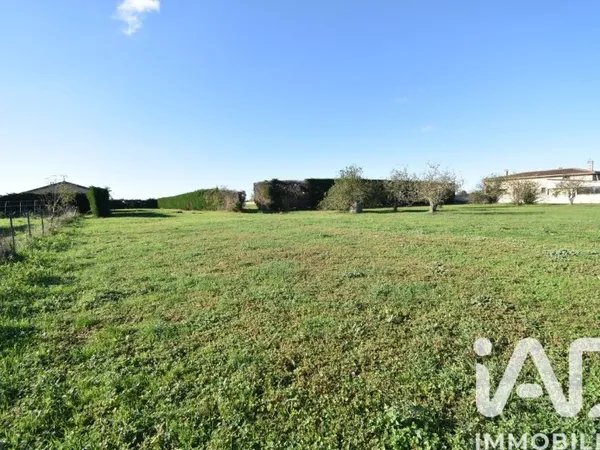 Vente terrain 916 m²