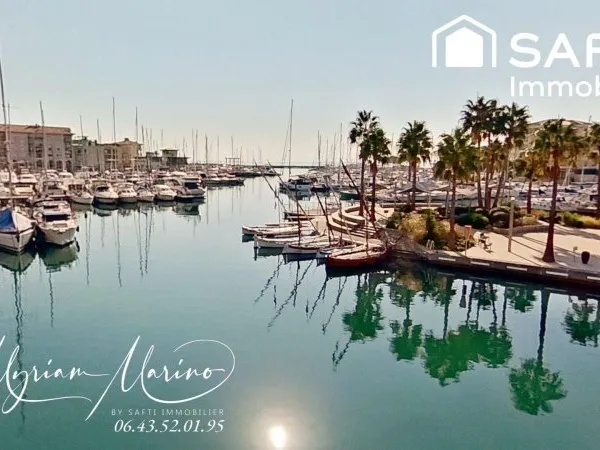 CAP SUR PORT FRÉJUS ! À VENDRE UN STUDIO AVEC TERRASSE EXPOSÉ SUD OUEST