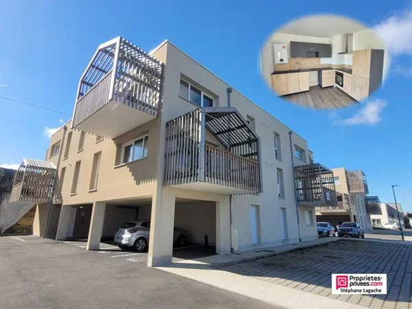 Appartement Rinxent 2 pièce(s) 48 m2 avec terrasse 6m² et parking