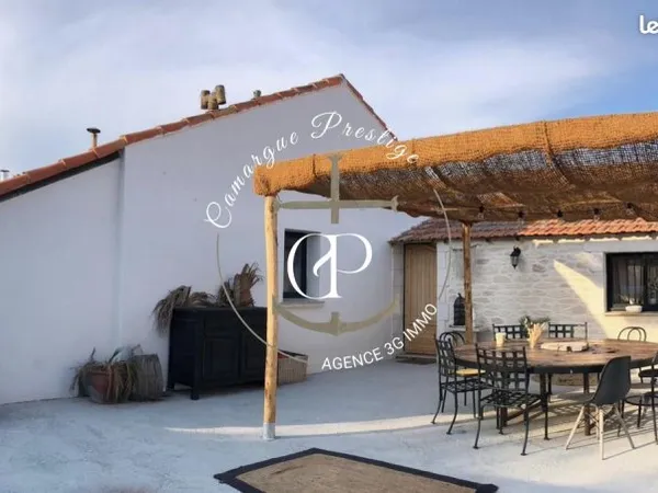Vente | Maison | 6p | 3ch | 90 m² | Saintes-Maries-de-la-Mer | Expo Nord-Est | Terrasse · Jardin