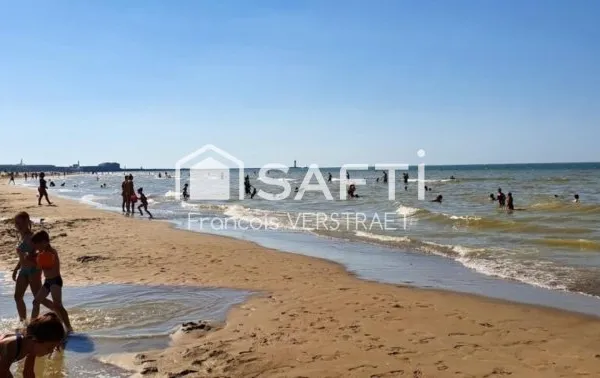 Appartement à 2 pas de la plage de Dunkerque/ toutes commodités