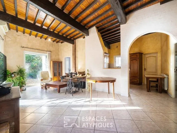Maison de village avec jardin piscinable aux portes de Montpellier