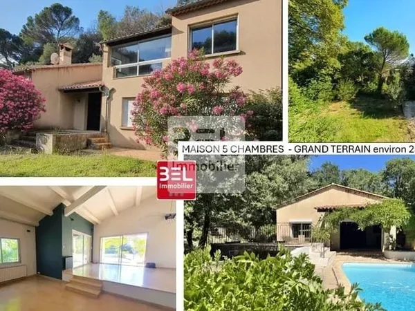 MAISON 5 CHAMBRES AVEC GRAND TERRAIN