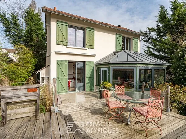 Maison de caractère sur les hauteurs d'Orgeval